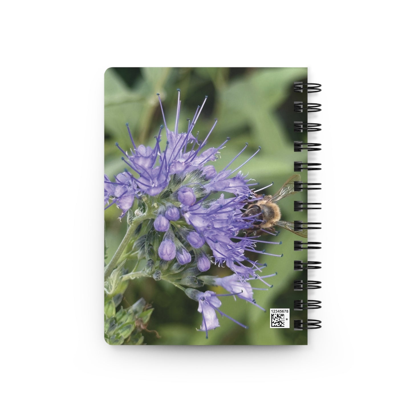 Nature-Inspired Spiral Bound Journal, Floral Notebook, Eco-Friendly Writing Journal, Gift for Gardeners, Adventure Diary
