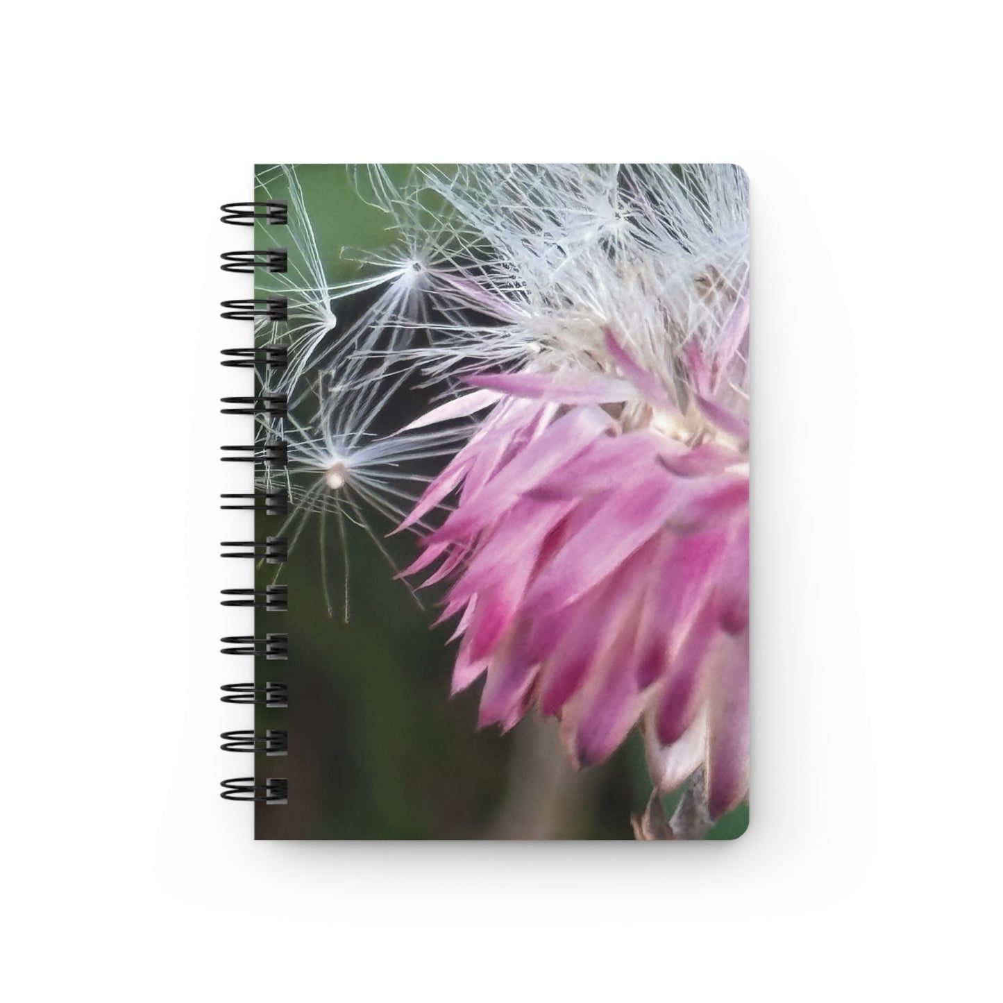 Nature-Inspired Spiral Bound Journal, Floral Notebook, Eco-Friendly Writing Journal, Gift for Gardeners, Adventure Diary